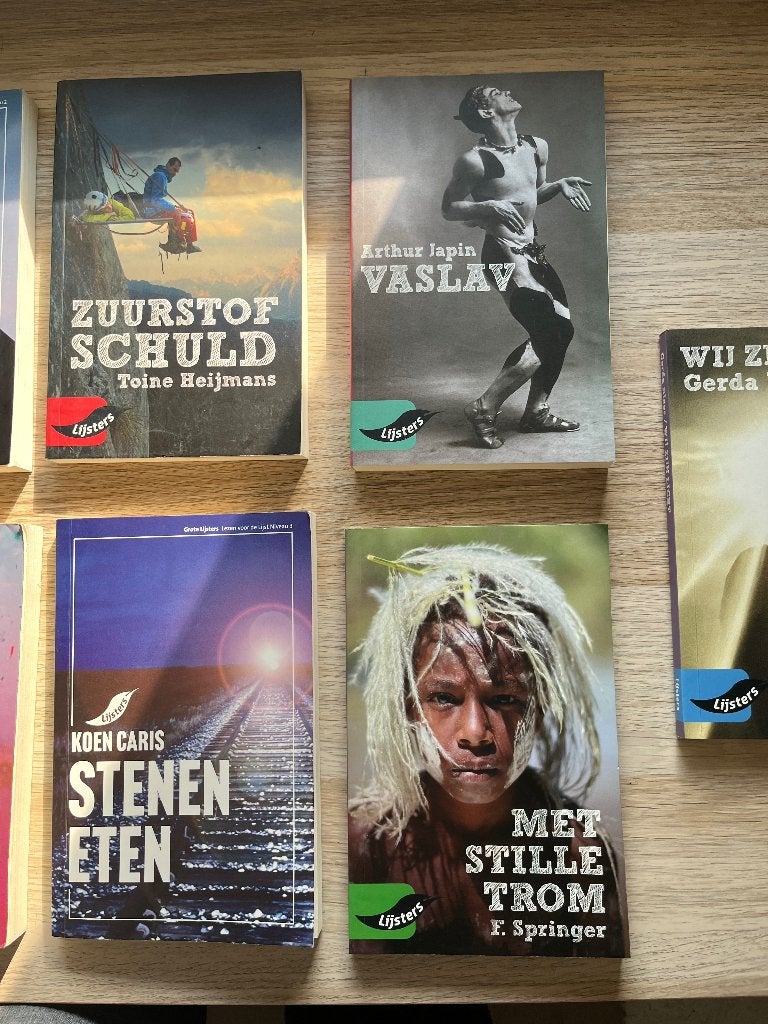 Leesboekjes Lijsters 9 st, Ophalen of Verzenden, Zo goed als nieuw, HAVO, Nederlands