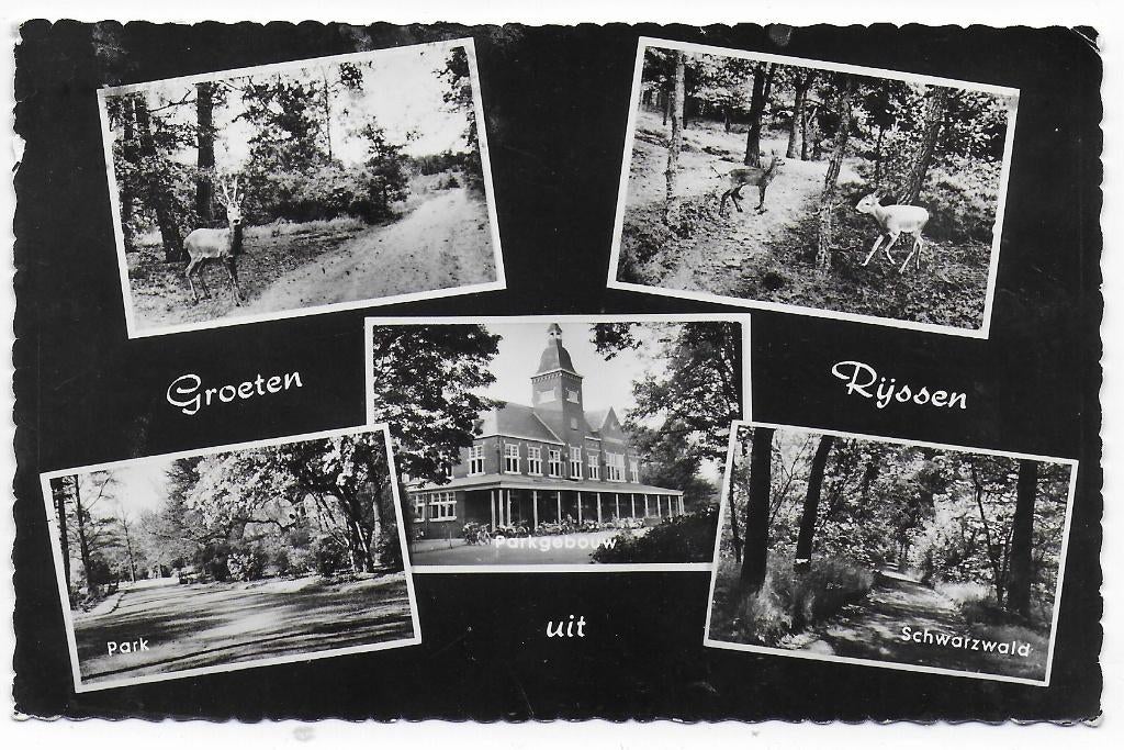 Rijssen Oude Gelopen Ansichtkaart ( B5118 ), Verzamelen, Ophalen of Verzenden, 1960 tot 1980, Gelopen