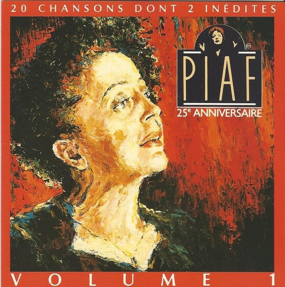 Edith Piaf - 25e anniversaire - Volume 1 + 2 = 2cd = 4,99, Cd's en Dvd's, Cd's | Franstalig, Ophalen of Verzenden, Zo goed als nieuw