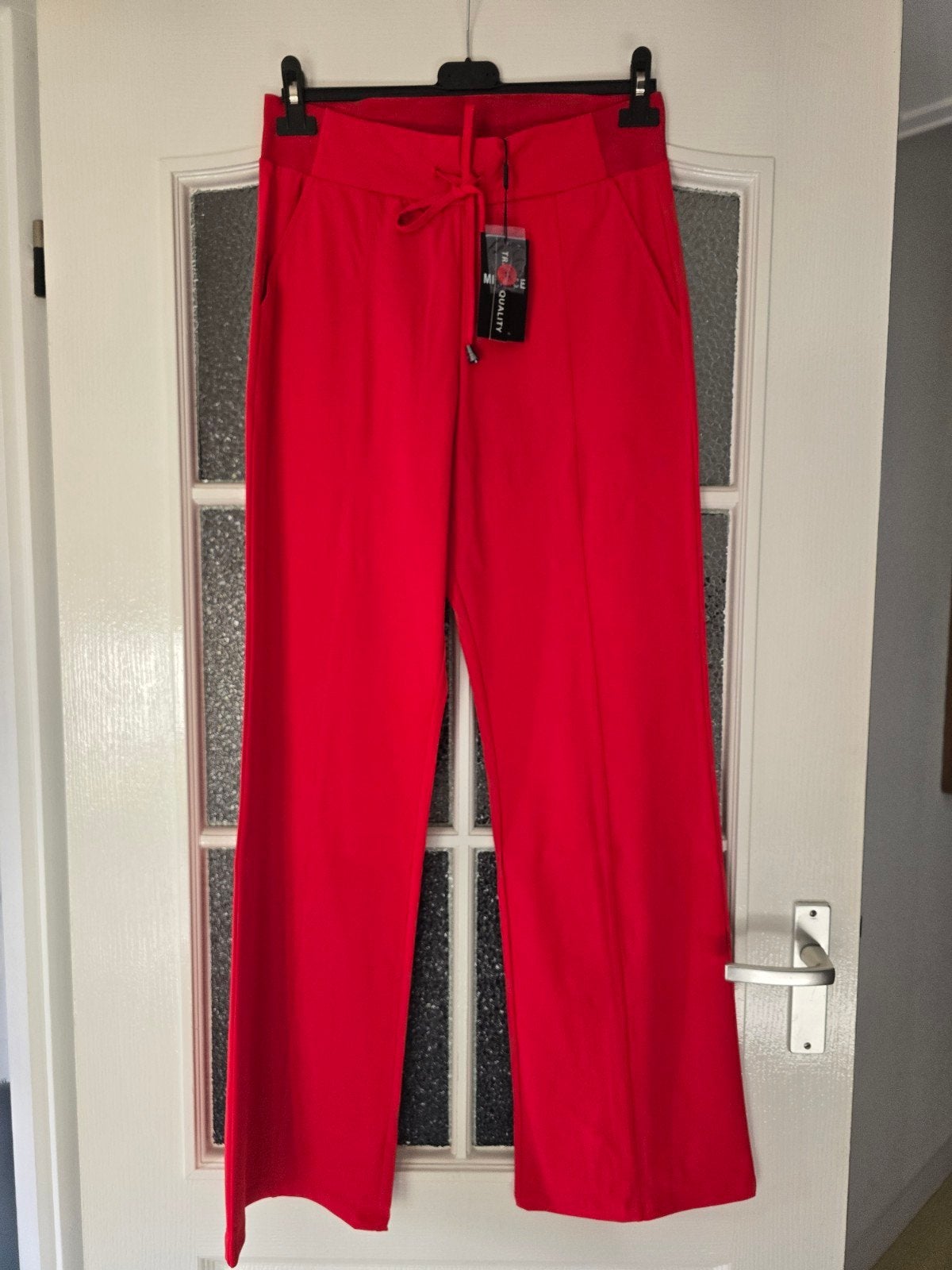 nieuw mi piace travel L wide leg rood, Ophalen of Verzenden, Nieuw, Rood, Lang