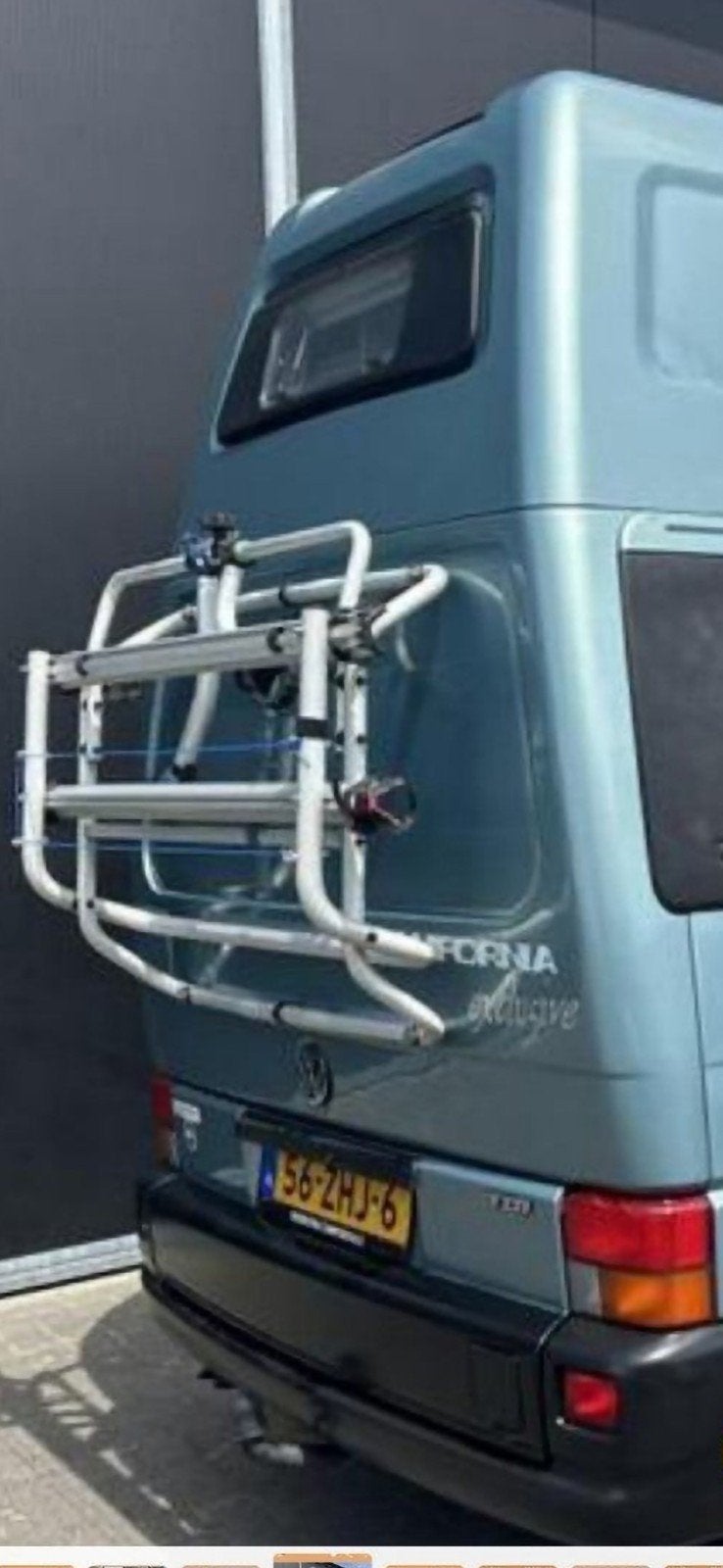 Gezocht fietsdrager voor de VWT4 California Exclusive, Ophalen, Trekhaakdrager
