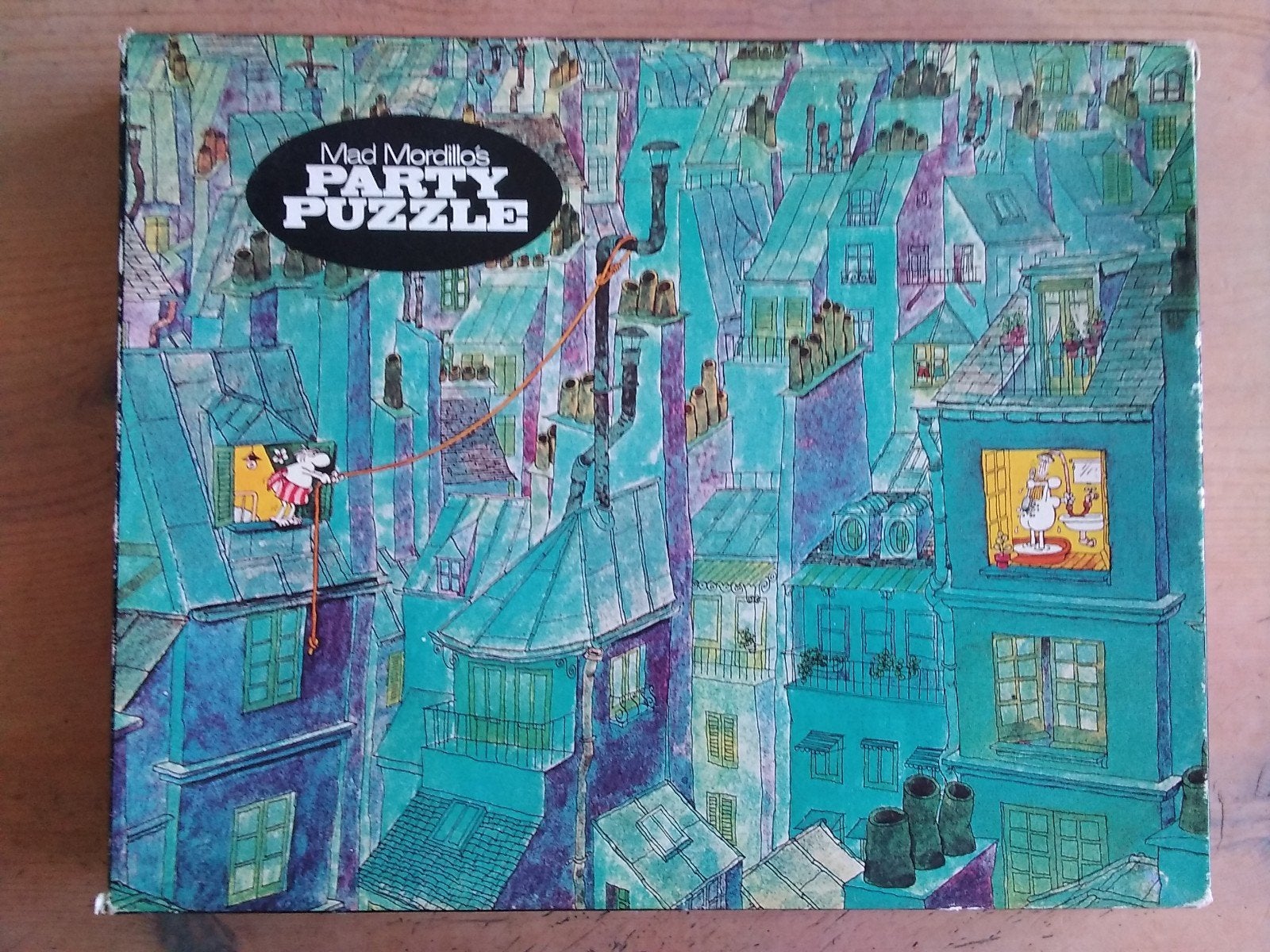 Mad Mordillo's Party Puzzle  1973, Verzenden, 500 t/m 1500 stukjes