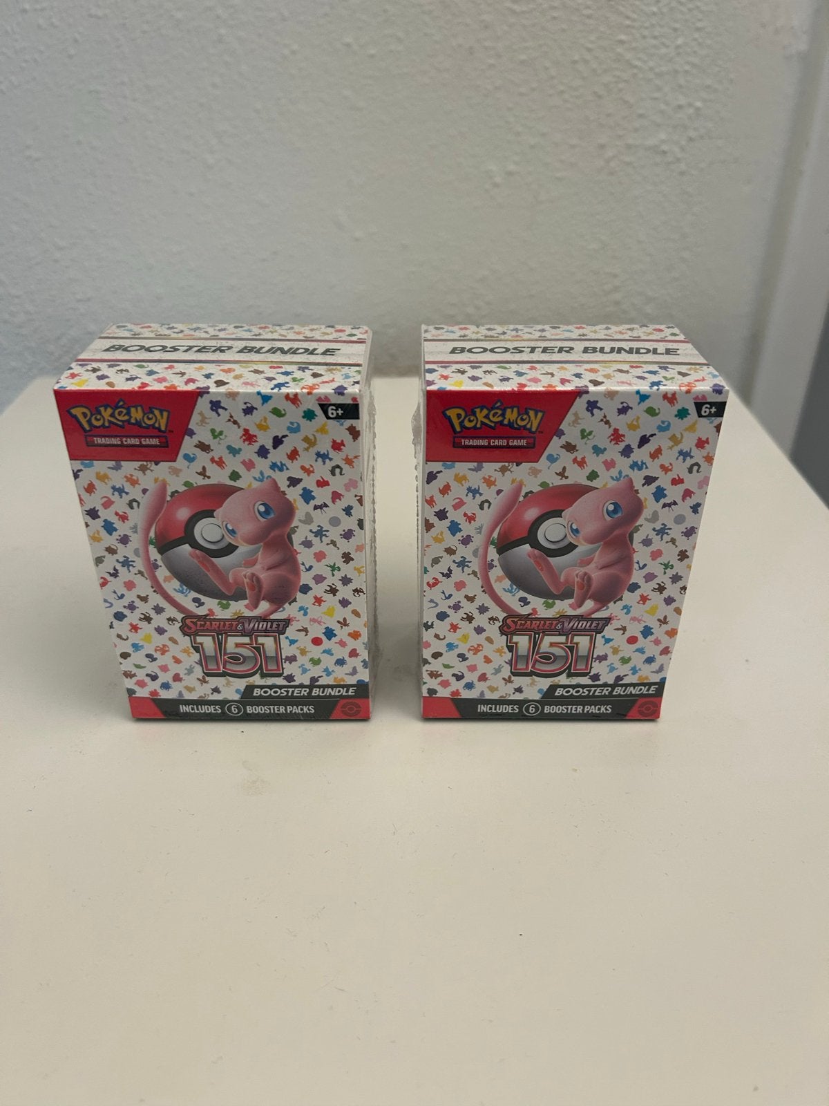 2x Pokémon TCG Scarlet & Violet 151 Booster Bundel, Ophalen of Verzenden, Nieuw, Booster
