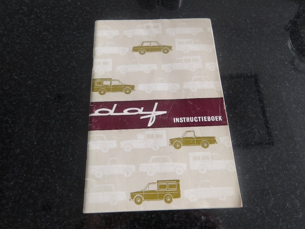 DAF Daffodil/Combi/Bestelauto/Pick-up - Instructieboek NL, Auto diversen, Handleidingen en Instructieboekjes, Verzenden