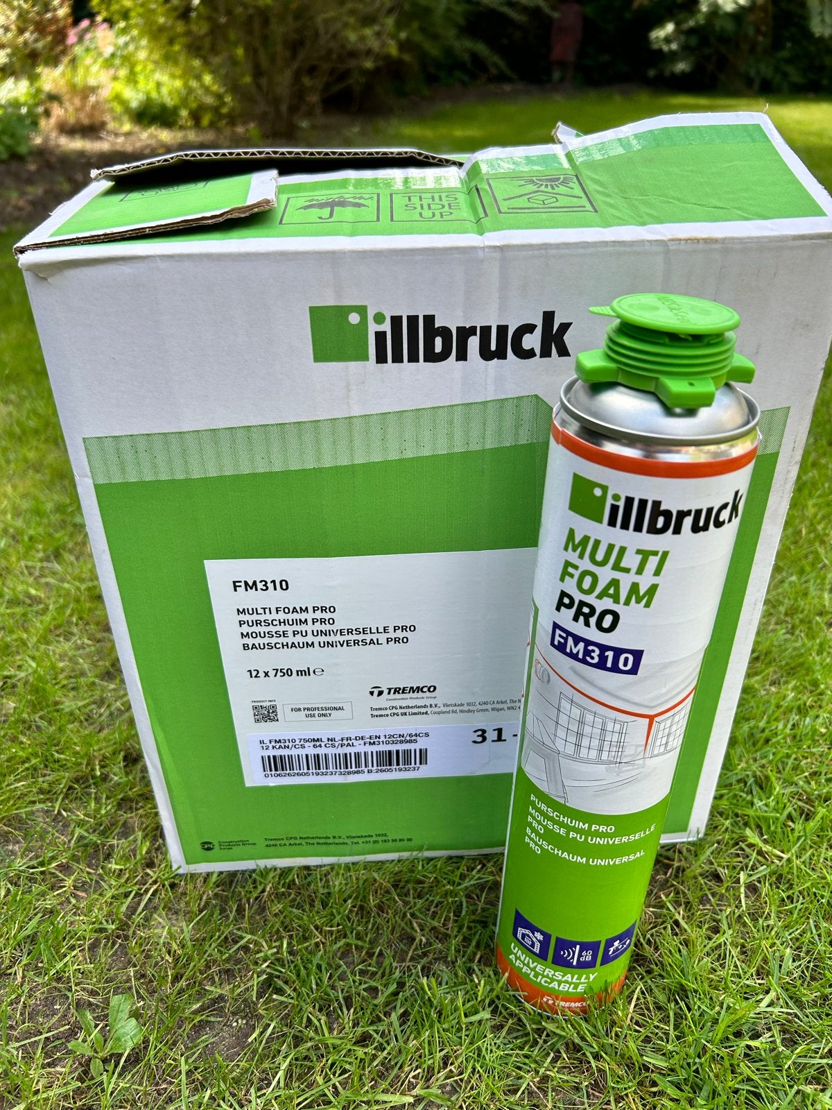 Illbruck FM310 Multi Foam Pro Purschuim - Nieuw in doos, Doe-het-zelf en Verbouw, Isolatie en Afdichting, Minder dan 4 cm, Overige materialen