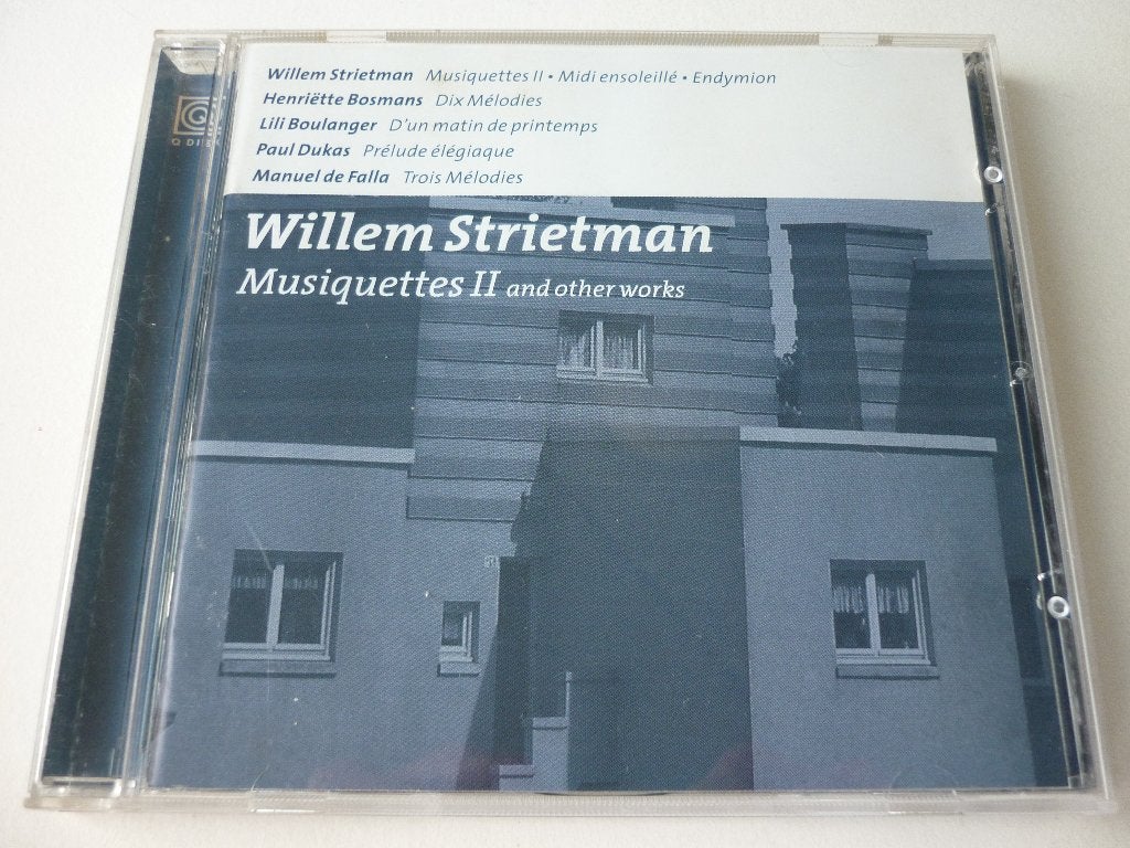 Willem Strietman, Bosmans, Boulanger, Dukas ‎– Musiquettes, Ophalen of Verzenden, Modernisme tot heden, Gebruikt, Overige typen