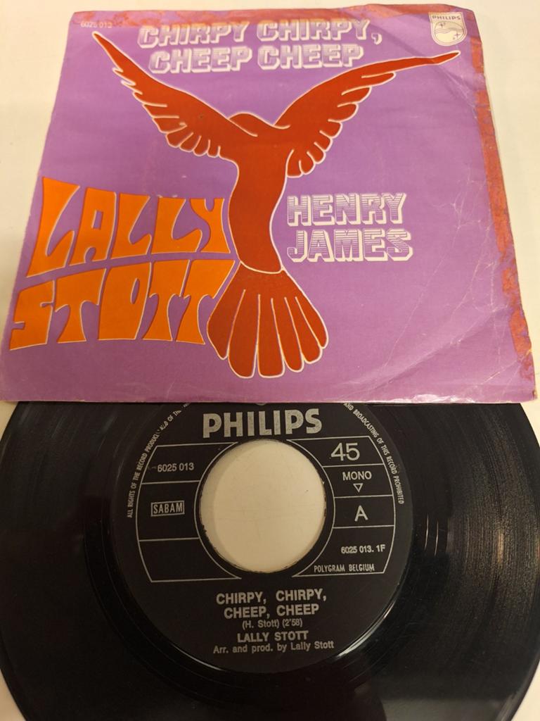 Lally Stott - Chirpy, Chirpy, Cheep, Cheep, 1971., Fotohoes, Verzenden, 1970 - 1979, 7 inch