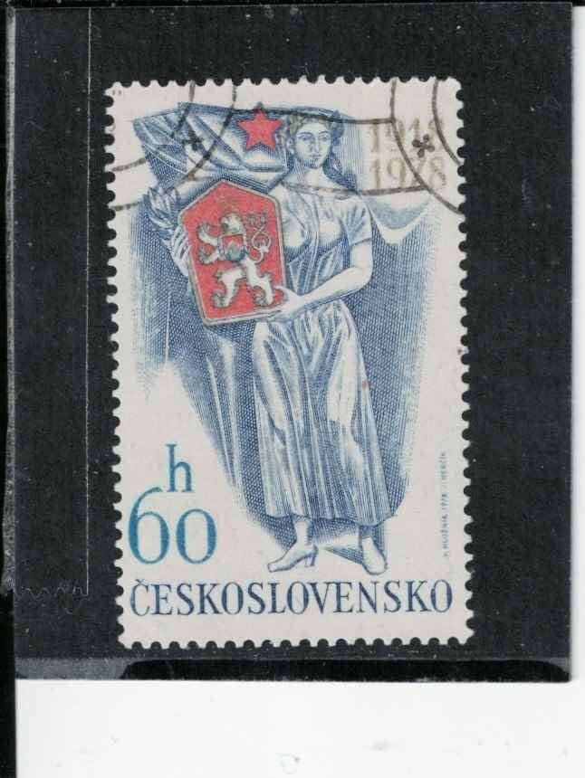 Tsjechoslowakije michel 2475, Verzenden, Overige landen, Gestempeld