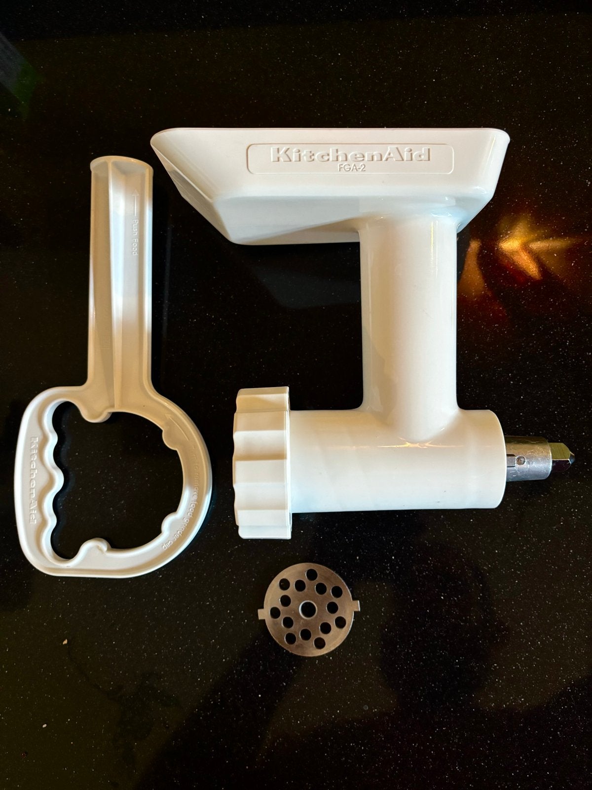 KitchenAid FGA-2 Vleesmolen, Minder dan 1 liter, Ophalen of Verzenden, Gebruikt, 1 snelheid