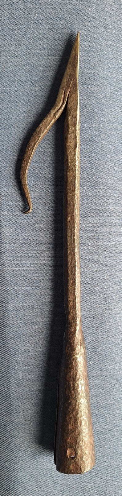 Antieke handgesmede pik/boothaak., Antiek en Kunst, Ophalen of Verzenden