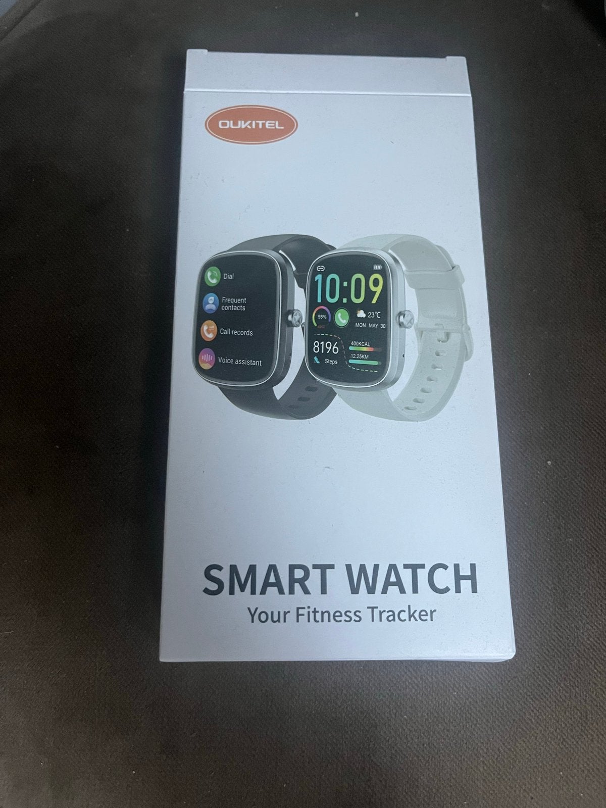 Oukitel Smartwatch V2 - ongebruikt, Ophalen of Verzenden, Nieuw, Zwart