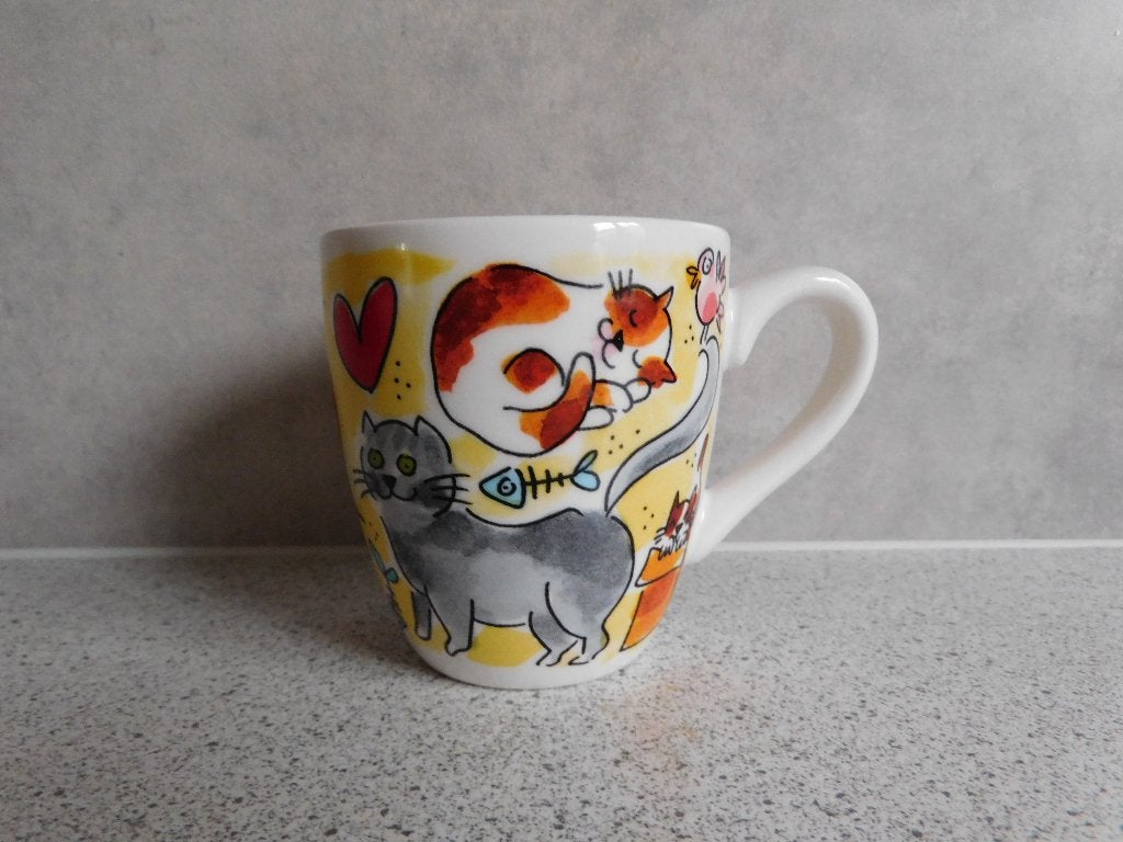 Mok 200 ml. Cat Lover Made with Love Blond Amsterdam, Ophalen of Verzenden, Zo goed als nieuw, Overige stijlen, Kop(pen) en/of Schotel(s)