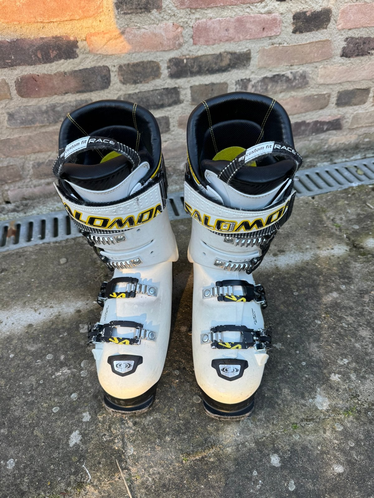 Salomon X-Max 120 skischoenen maat 42, Sport en Fitness, Skiën en Langlaufen, Ophalen, Gebruikt, Schoenen, Salomon