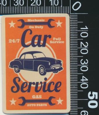 Sticker: Car Service, Ophalen of Verzenden, Zo goed als nieuw, Auto of Motor