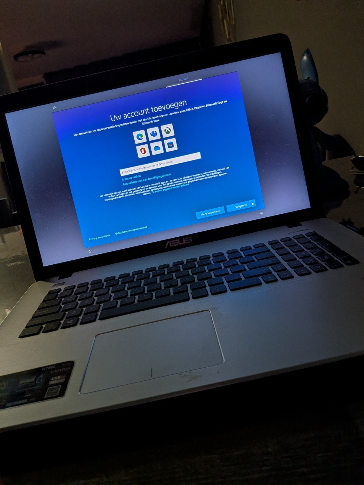 ASUS R752L Laptop - Intel Core i3, 4GB RAM, 500GB HDD, Computers en Software, Windows Laptops, Ophalen, Gebruikt, HDD, 2 tot 3 Ghz
