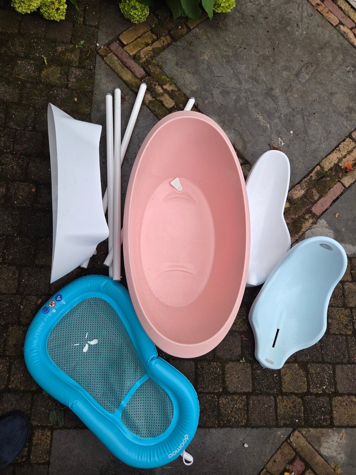 Hoge bad met toebehoren, Kinderen en Baby's, Badjes en Verzorging, Ophalen