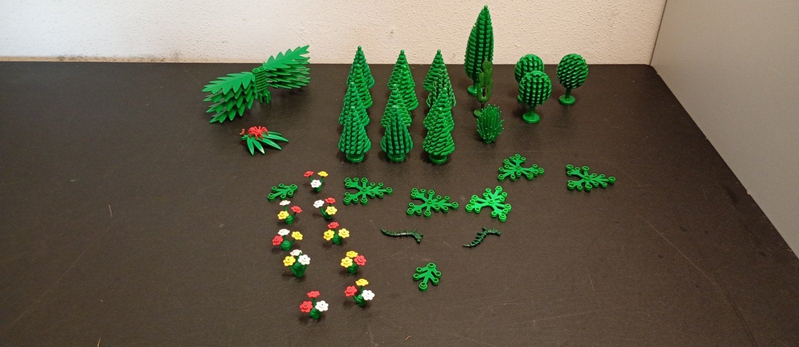 lego bomen o.a.  Cypres boom, Ophalen of Verzenden, Gebruikt, Losse stenen, Lego