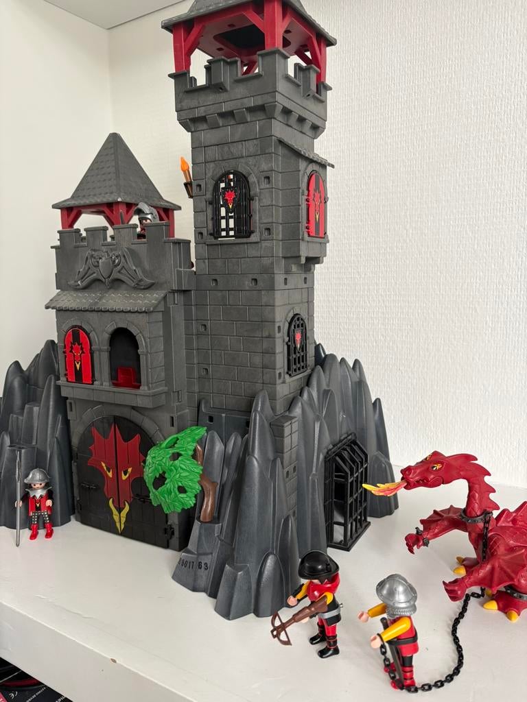 Playmobil 3269: kasteel Drakenridders, Kinderen en Baby's, Speelgoed | Playmobil, Ophalen, Gebruikt, Complete set