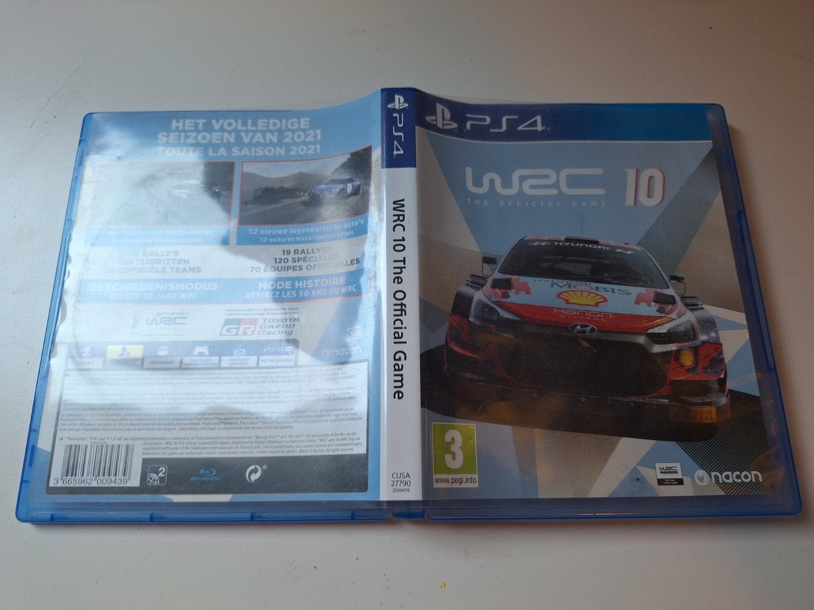 WRC 10 The Official Game PS4 - Zo goed als nieuw, 1 speler, Racen en Vliegen, Ophalen of Verzenden, Zo goed als nieuw