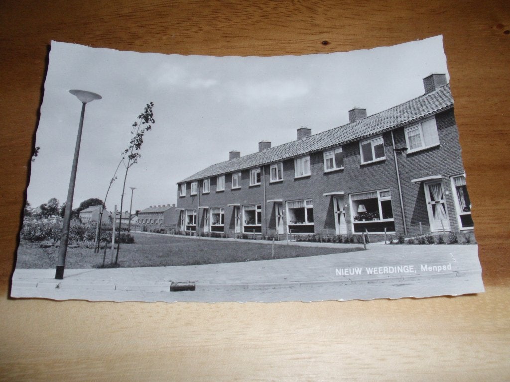 Nieuw Weerdinge Menpad, Verzamelen, Ansichtkaarten | Nederland, Verzenden, 1960 tot 1980, Ongelopen, Drenthe