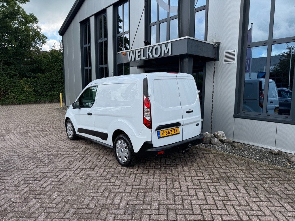Ford Transit Connect 1.5 TDCi Airco, verwarmde voorruit, 3-p, Gebruikt, 4 cilinders, Wit, Origineel Nederlands