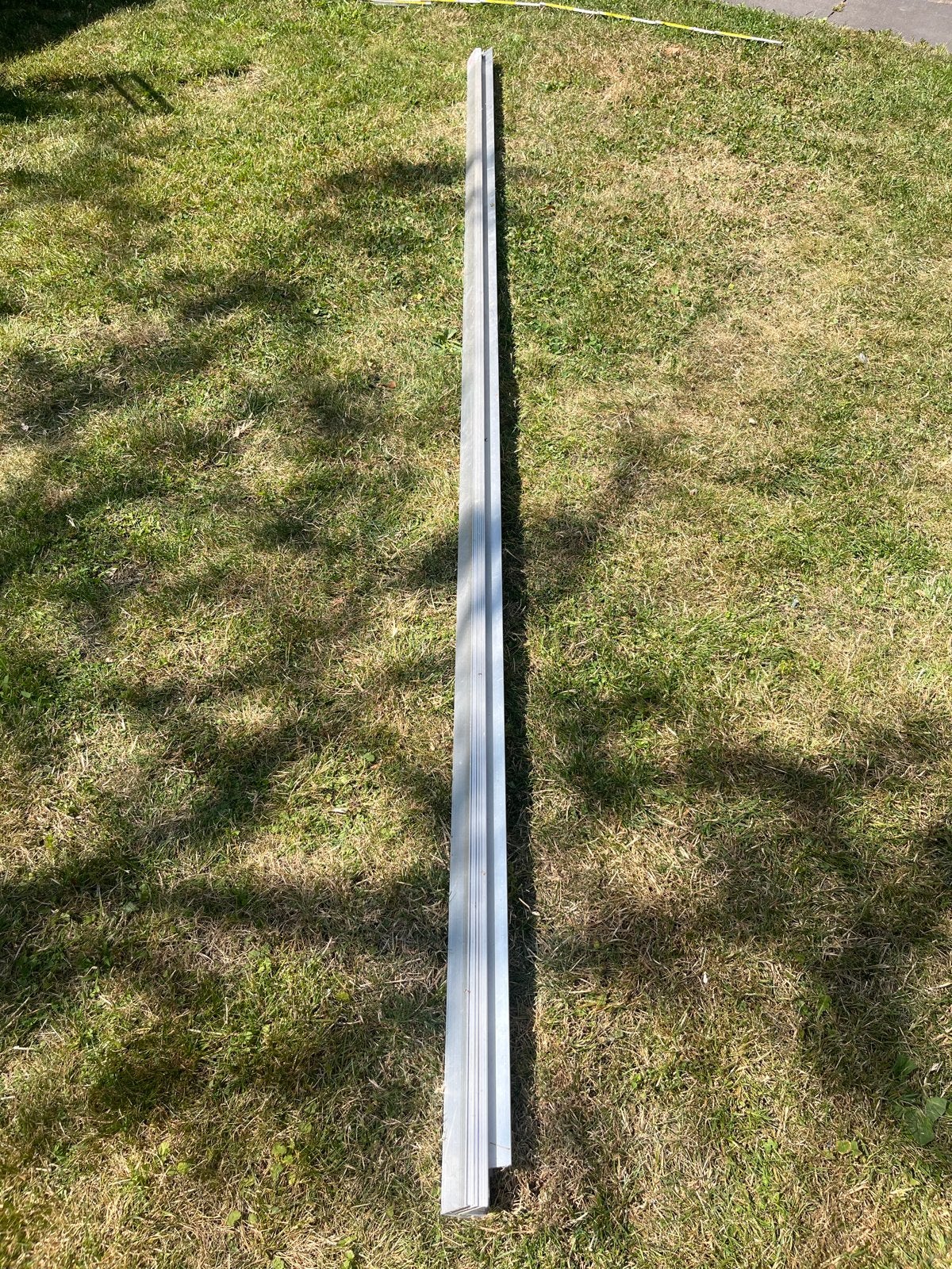 Aluminium hoekprofiel - - nieuw, Doe-het-zelf en Verbouw, Hout en Planken, Ophalen, Overige typen, Zo goed als nieuw, Overige houtsoorten
