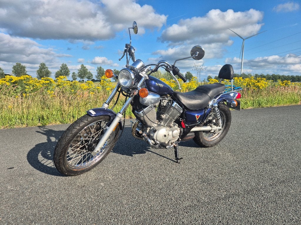 yamaha xv 535 virago lage km stand, Cardan-aandrijving, 2 cilinders, 535 cc, Chopper