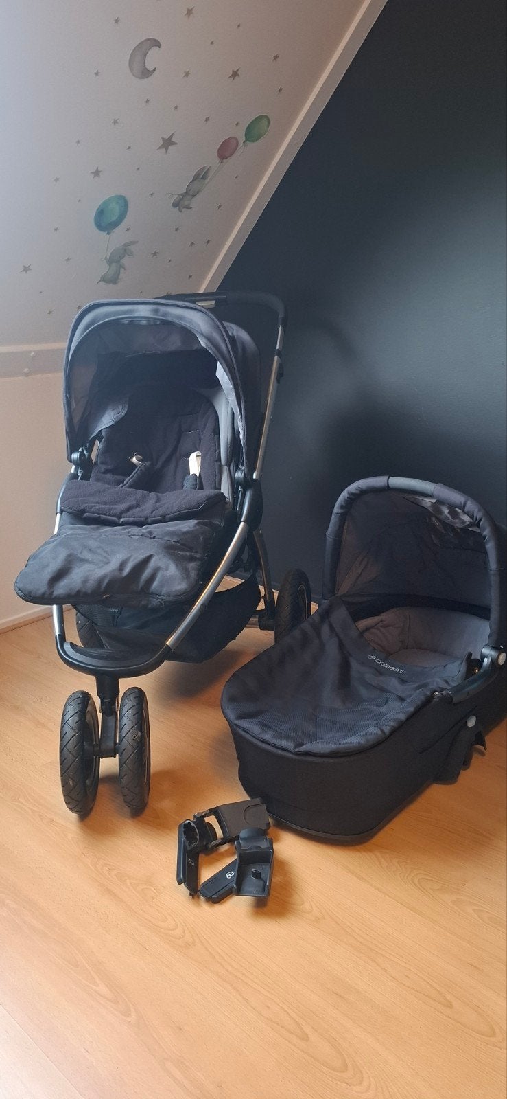 Maxi-Cosi Mura 4 Combiwagen met Reiswieg, Ophalen