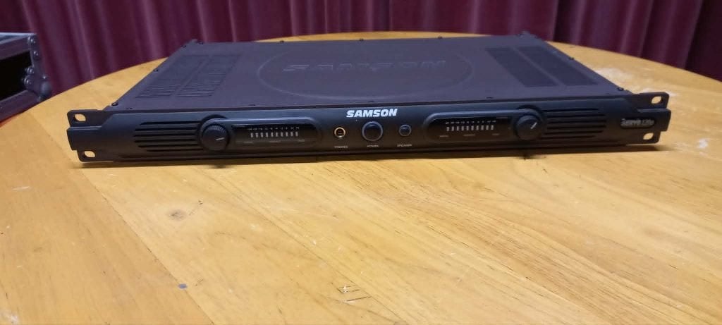 Samson Servo 120a Studio Eindversterker, Overige merken, Gebruikt, Ophalen of Verzenden, 60 tot 120 watt