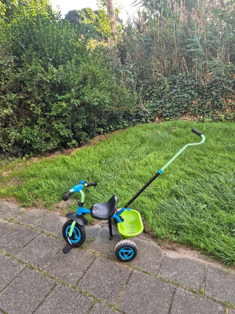 Driewieler Billy, Fietsen en Brommers, Ophalen, Gebruikt, Billy, Duwstang