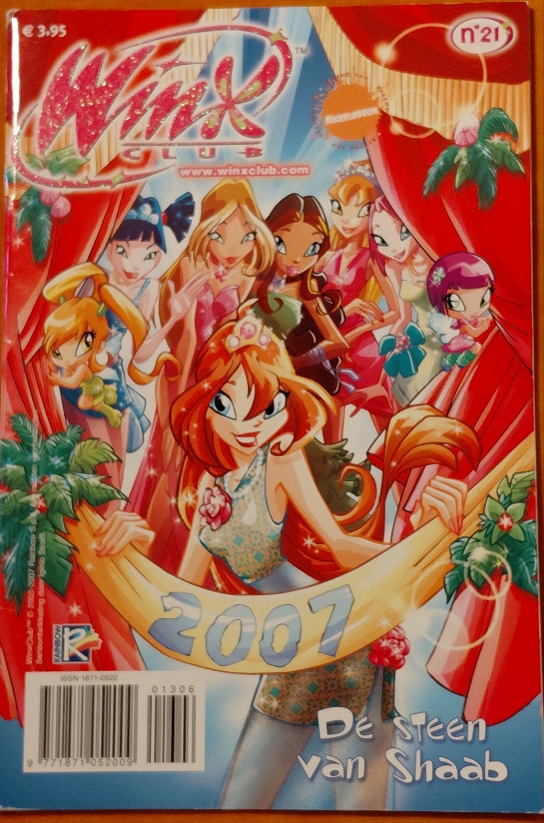 Winx Club Magazine - De Steen van Shaab - Nr. 21 (2007), Ophalen of Verzenden, Gelezen, Overige typen