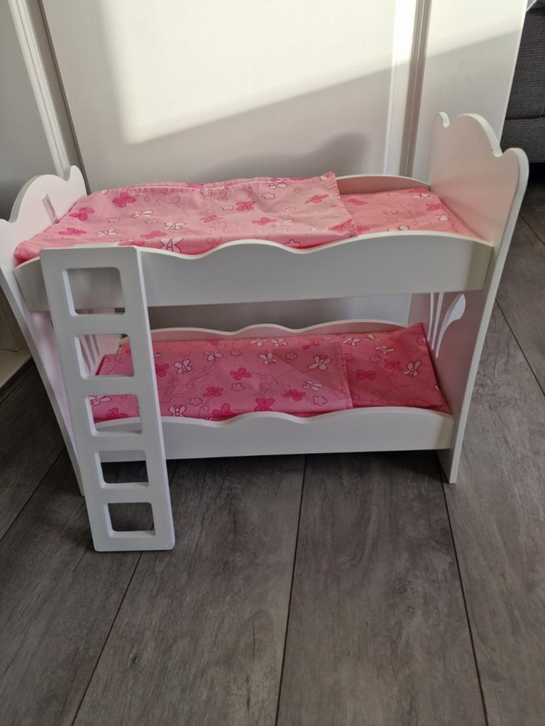 Kidkraft poppenbedje, stapelbed als nieuw., Ophalen of Verzenden, Zo goed als nieuw, Meubelstuk of Keukentje