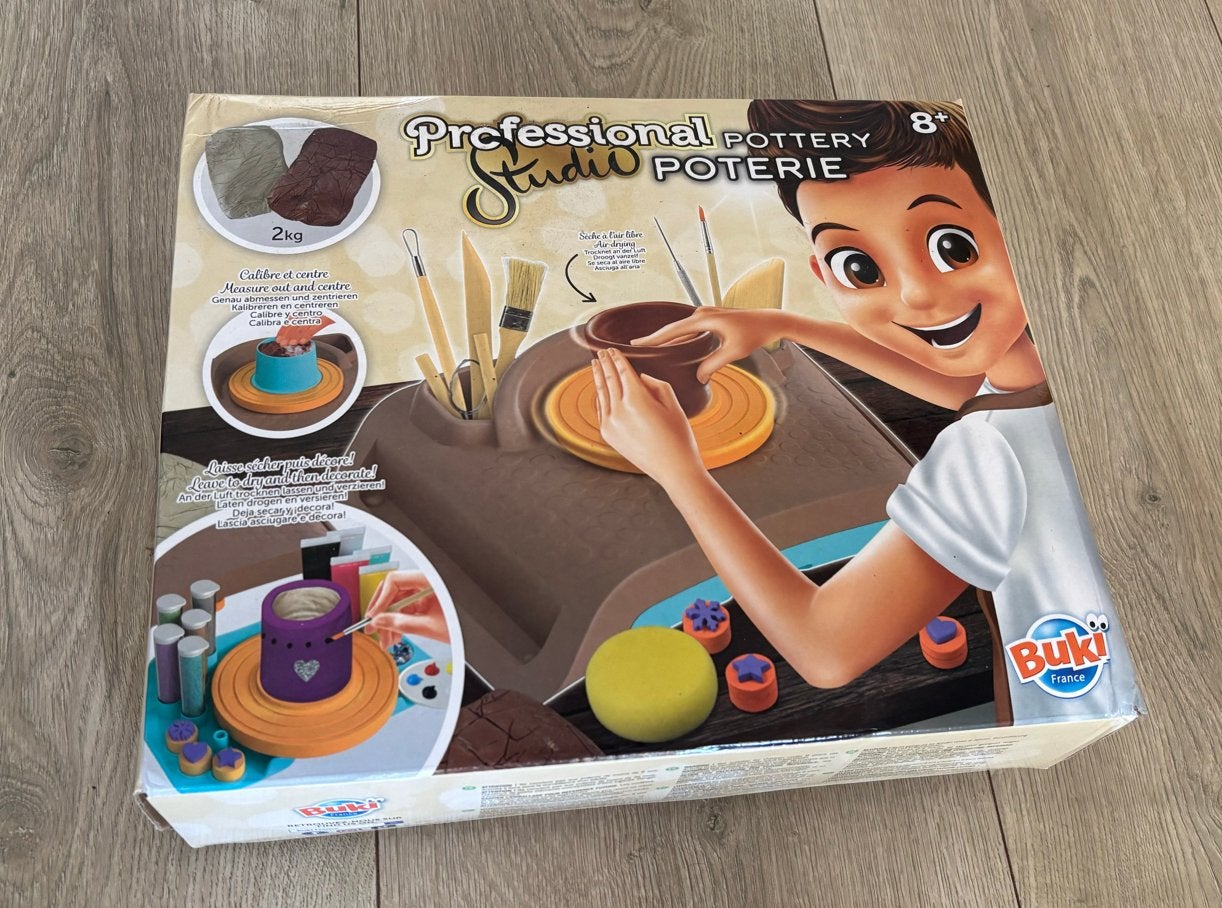 Buki Professional Pottery Studio - Keramiek Draaischijf, Ophalen, Overige thema's, Meerkleurig, Zo goed als nieuw