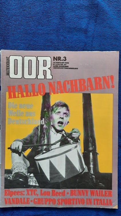 OOR 3-1982 Neue Deutsche Welle Gruppo Sportivo Vandale Bunny, Boeken, Ophalen of Verzenden, Zo goed als nieuw, Muziek, Film of Tv
