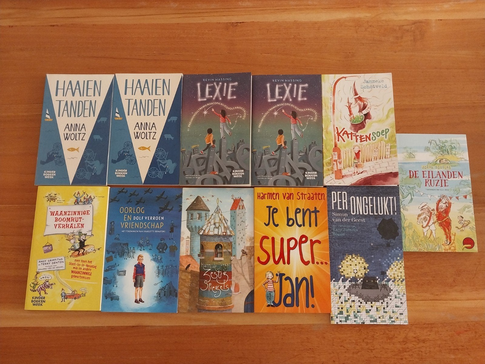 Kinderboekenweek geschenken, lexie, haaien tanden, Boeken, Ophalen of Verzenden, Gelezen, Diverse auteurs, Fictie