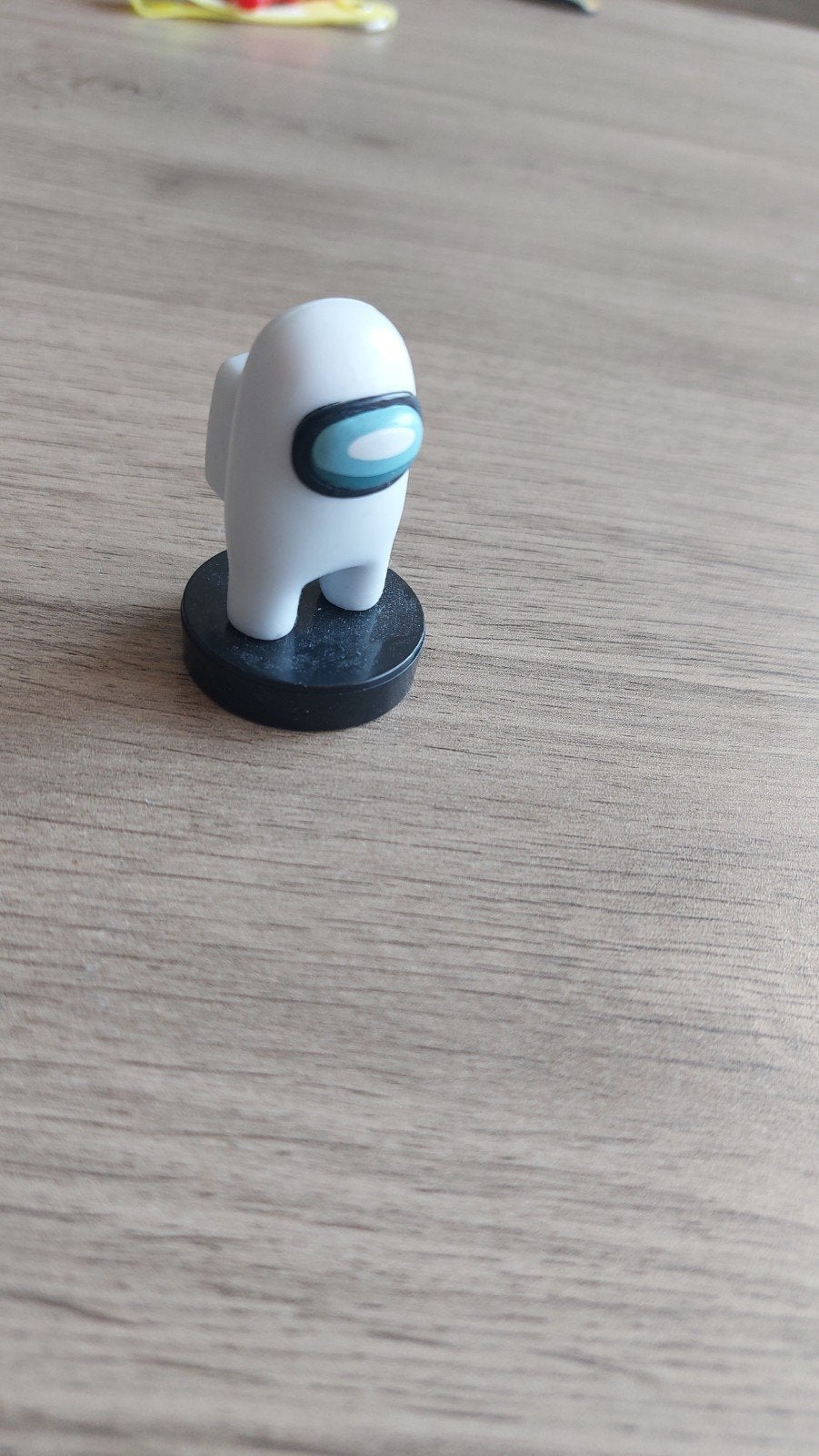 Among Us Stempel - Wit figuurtje met stempel aan onderkant, Hobby en Vrije tijd, Stempelen, Ophalen of Verzenden, Gebruikt, Overige typen
