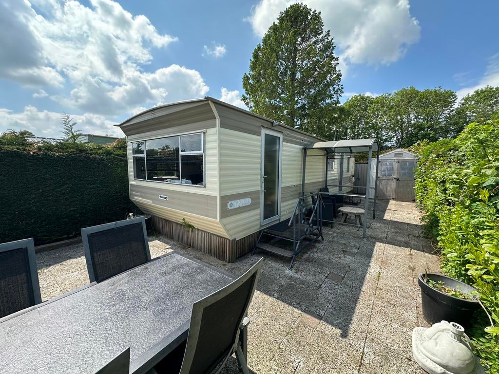 Stacaravan Camping de Drecht Leimuiden instapklaar, Caravans en Kamperen, Tot en met 3