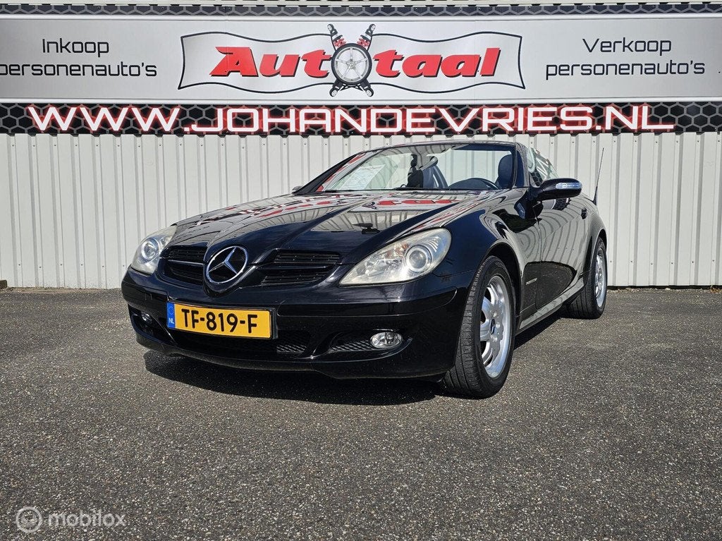 Mercedes SLK-klasse 200 K. I Clim-control I Elekrt.-Pakket I, Auto's, Mercedes-Benz, Achterwielaandrijving, Gebruikt, 4 cilinders