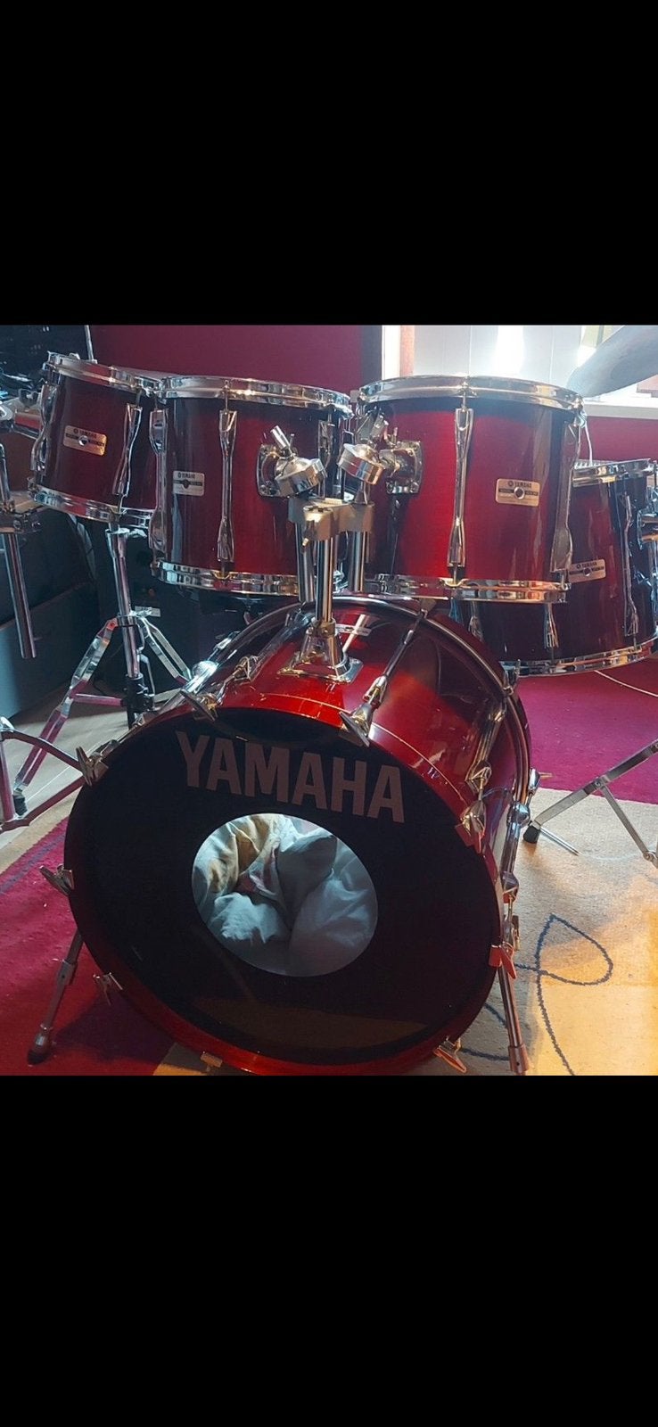 Yamaha Recording Custom te ruil ( made in japan), Muziek en Instrumenten, Drumstellen en Slagwerk, Ophalen, Gebruikt, Yamaha
