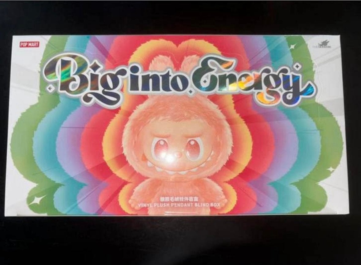 Labubu Big Into Energy v3 100% origineel 3 SOLD, Ophalen of Verzenden, Zo goed als nieuw