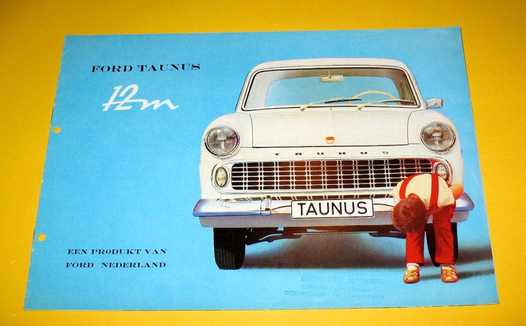 Folder Ford Taunus 12M 1961