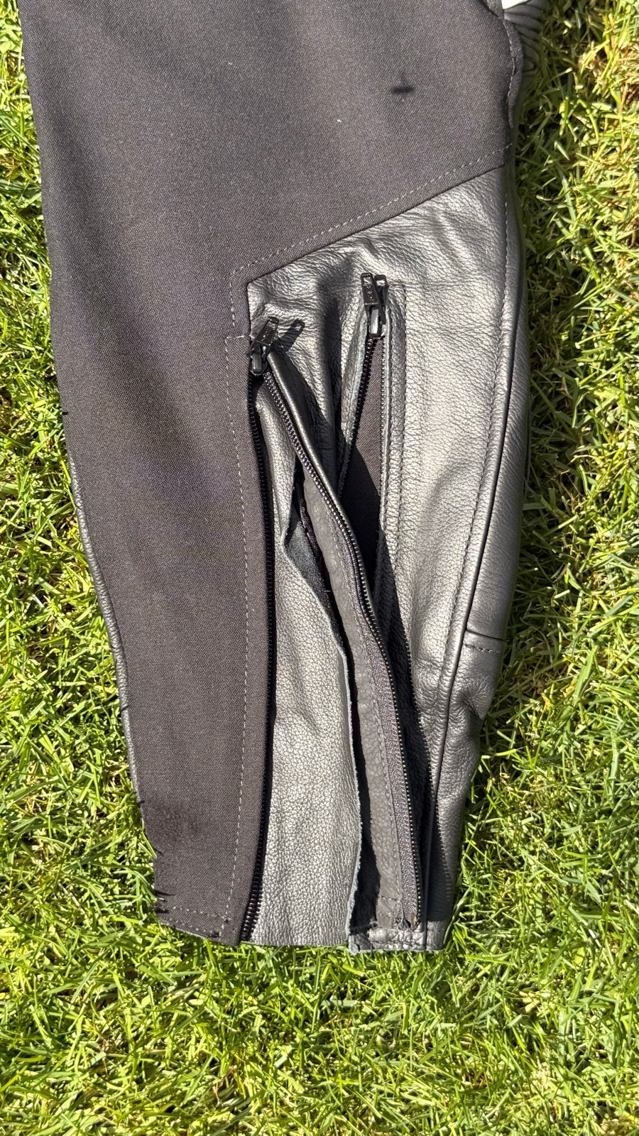 Leren motorbroek - Difi - Maat D/NL 38, Motoren, Ophalen of Verzenden, Tweedehands, Dames, Broek | leer