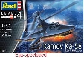 Revell Kamov Ka-58 Stealth 3889 1:72 modelbouw/ heli, 1:72 tot 1:144, Nieuw, Ophalen of Verzenden, Revell