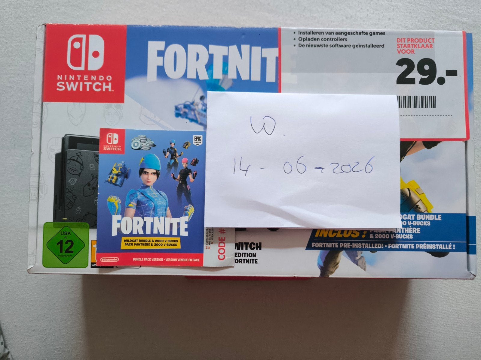 Wildcat code voor Fortnite - nog niet gebruikt., 1 speler, Ophalen, Nieuw, Vanaf 12 jaar
