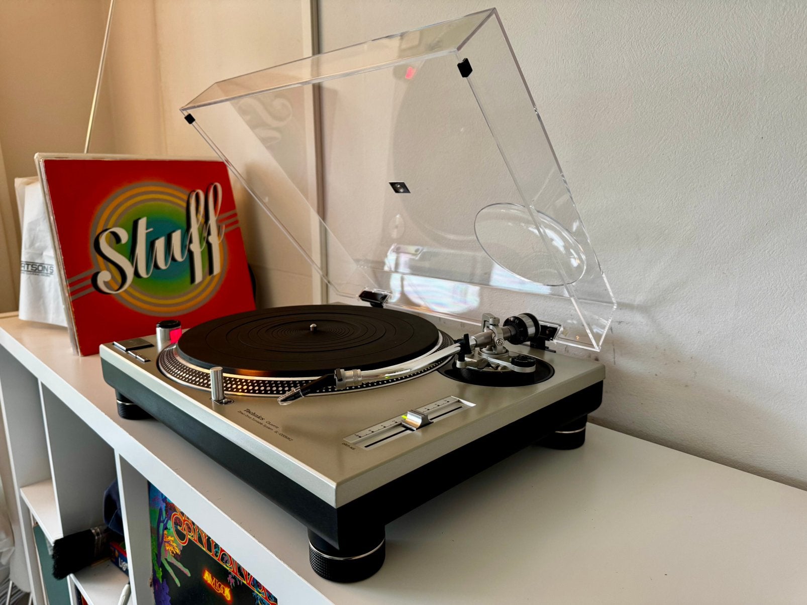 Technics SL-1200mk2 | Nieuwe stofkap | Concorde Pro S, Ophalen, Gebruikt, Pitch-regelaar, Platenspeler