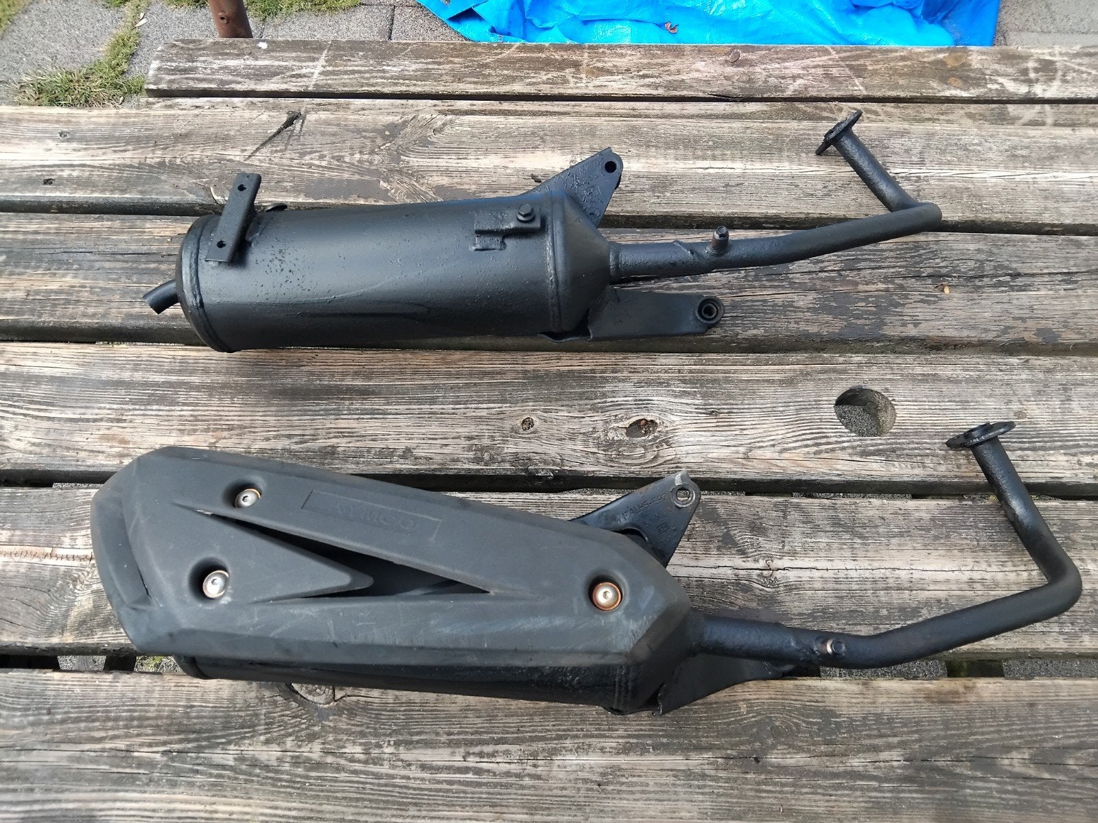 kymco vp 50  /  agility  10inch  uitlaat, Ophalen of Verzenden, Gebruikt, Uitlaat, Kymco