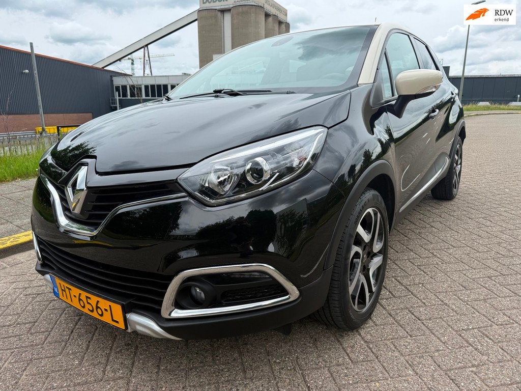 Renault Captur 1.2 TCe Xmod_AUTOMAAT_LEER_35889KM!_NETTE AUT, 4 cilinders, Zwart, SUV of Terreinwagen, 1159 kg