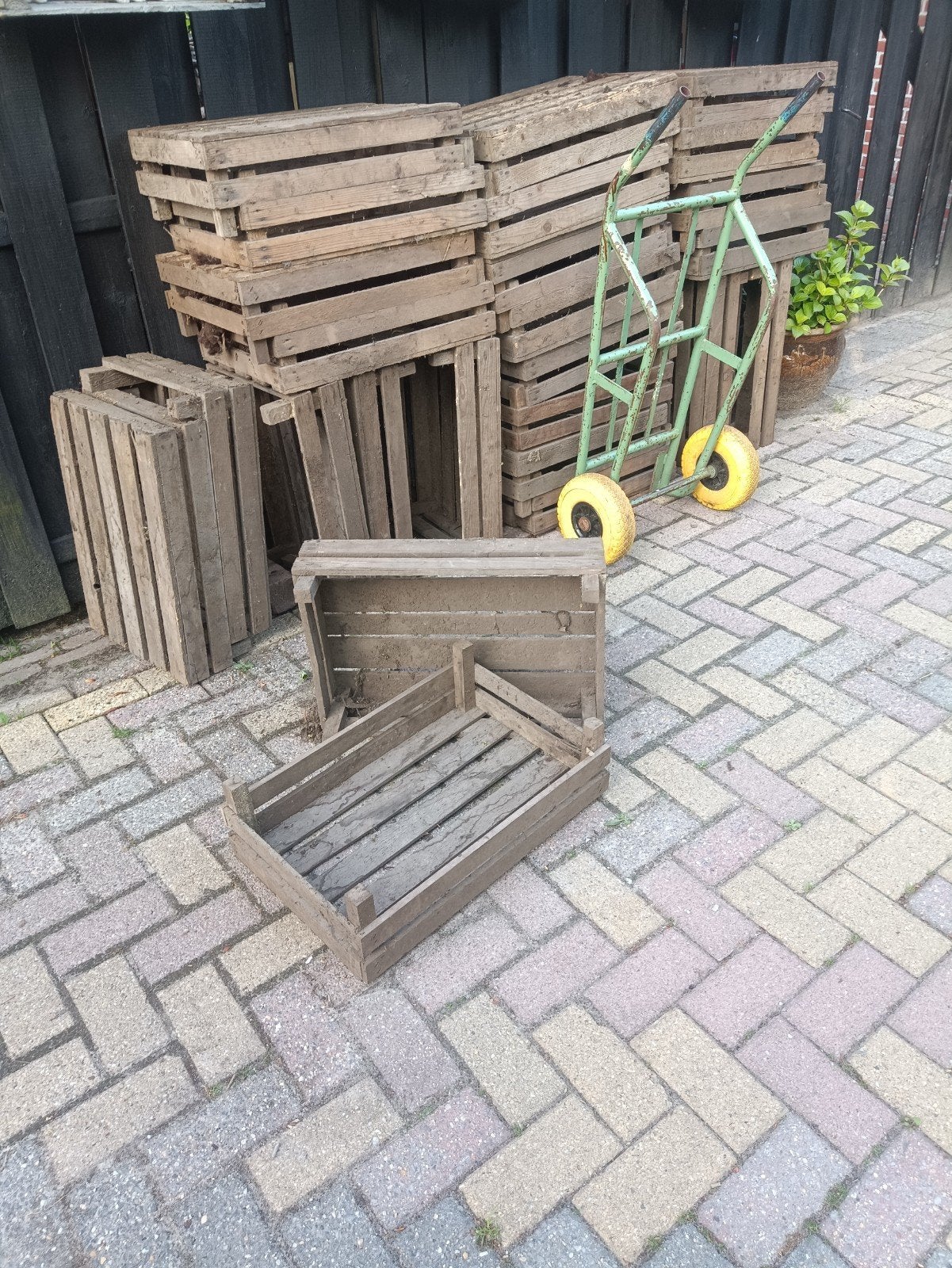 Opbergen, kast, stapelbaar, standaard aardappelkistjes, Huis en Inrichting, Ophalen, Minder dan 50 cm