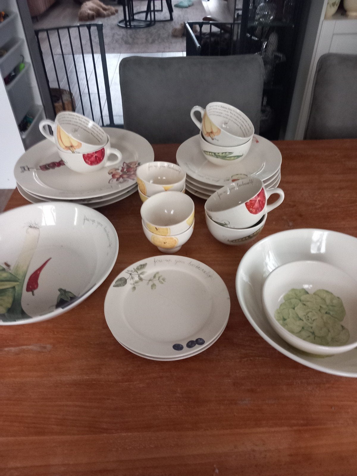 barbecue servies jet en cas spijkers, Ophalen, Overige stijlen