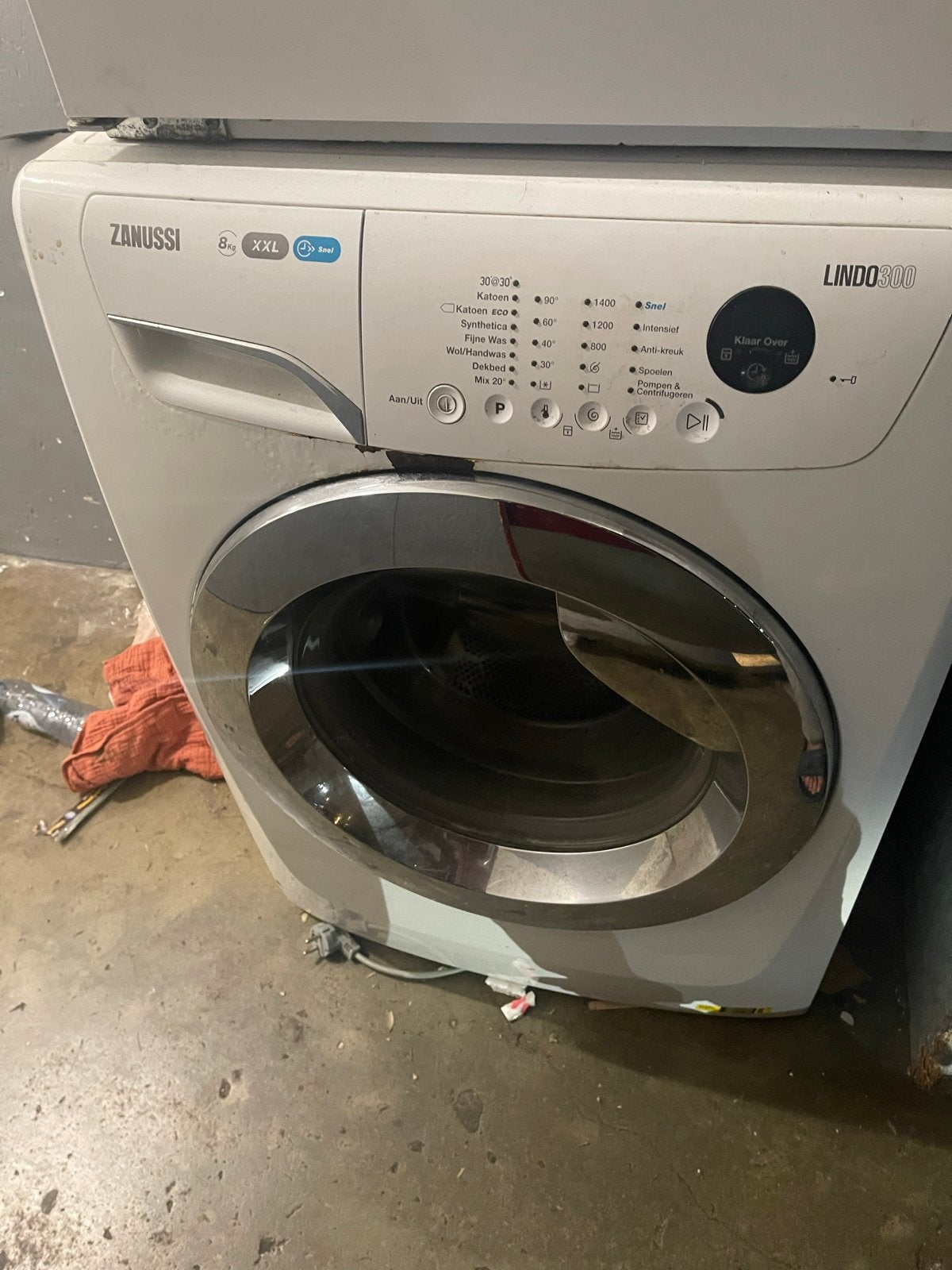 Zanussi Lindo 300 Wasmachine 8kg - Goede Staat, Witgoed en Apparatuur, Wasmachines, 1200 tot 1600 toeren, Gebruikt, 8 tot 10 kg